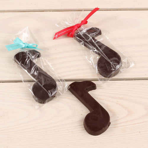 Dark Chocolate Music Note