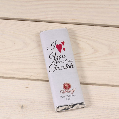I Love You More than Chocolate Dark Chocolate