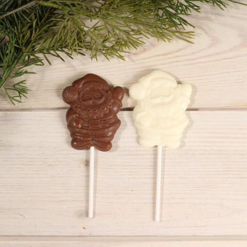 Santa Pop-Milk Chocolate